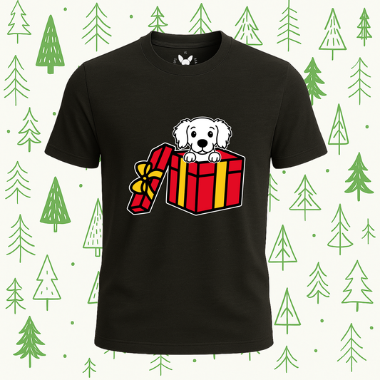 Long Haired Dachshund Best Present Ever Tee - Feature Print