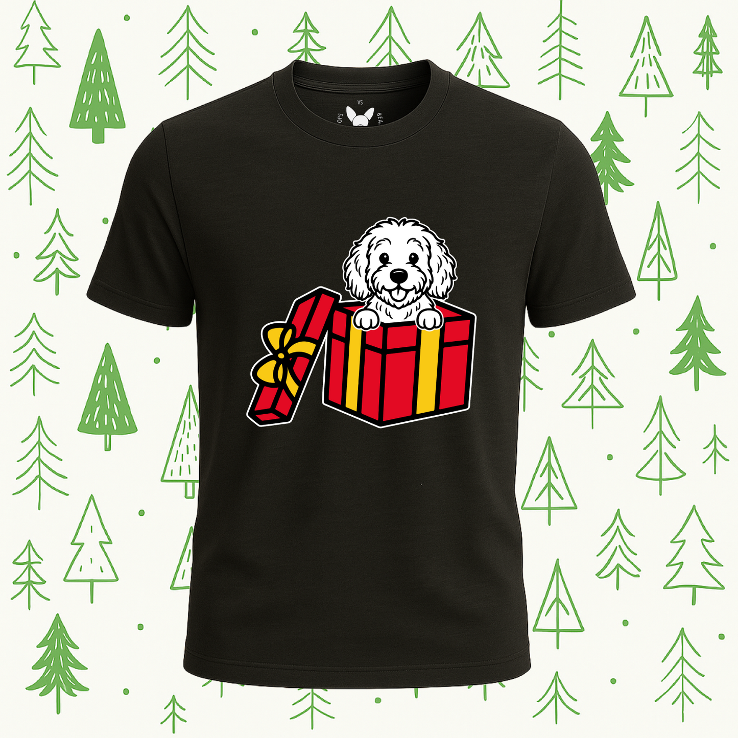 Goldendoodle Best Present Ever Tee - Feature Print