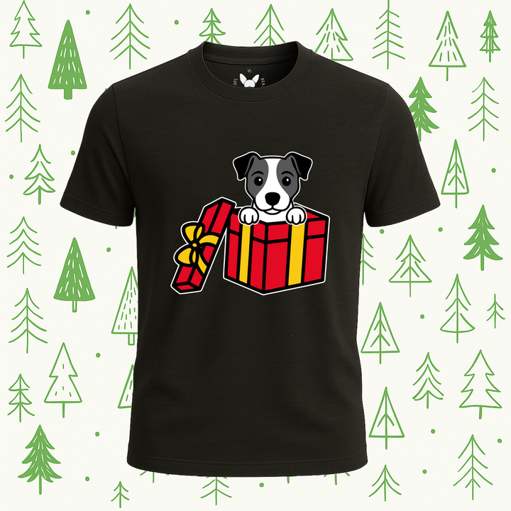 Jack Russell Terrier Best Present Ever Tee - Feature Print