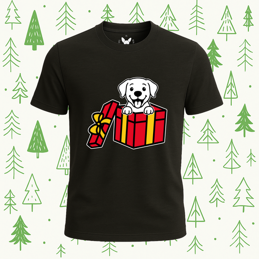 Labrador Retriever Best Present Ever Tee - Feature Print