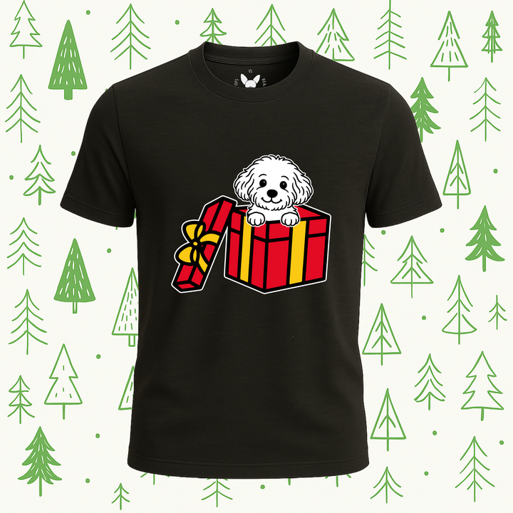 Maltipoo Best Present Ever Tee - Feature Print