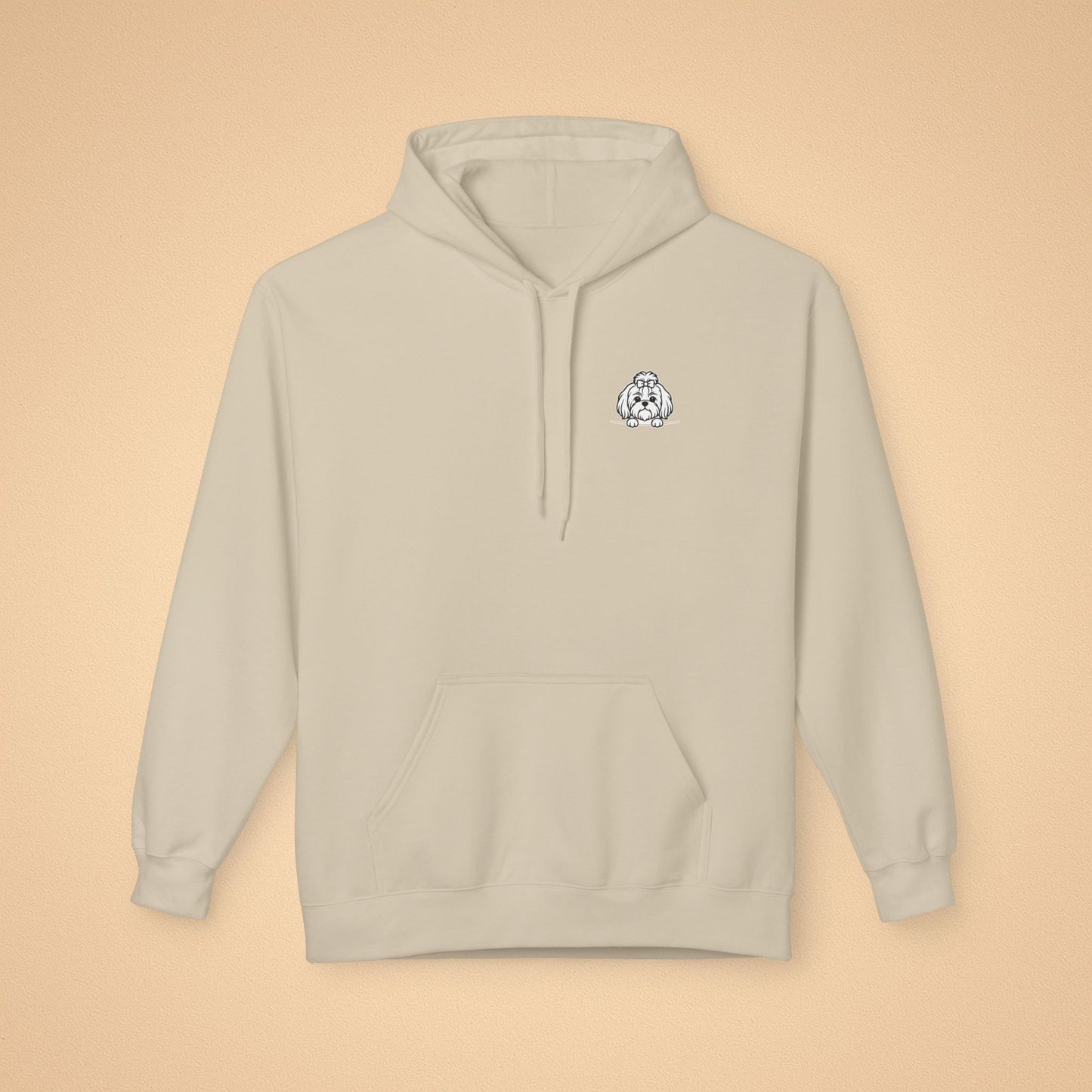 Shih Tzu (Top Knot) Unisex Hoodie – Cozy Midweight Fleece