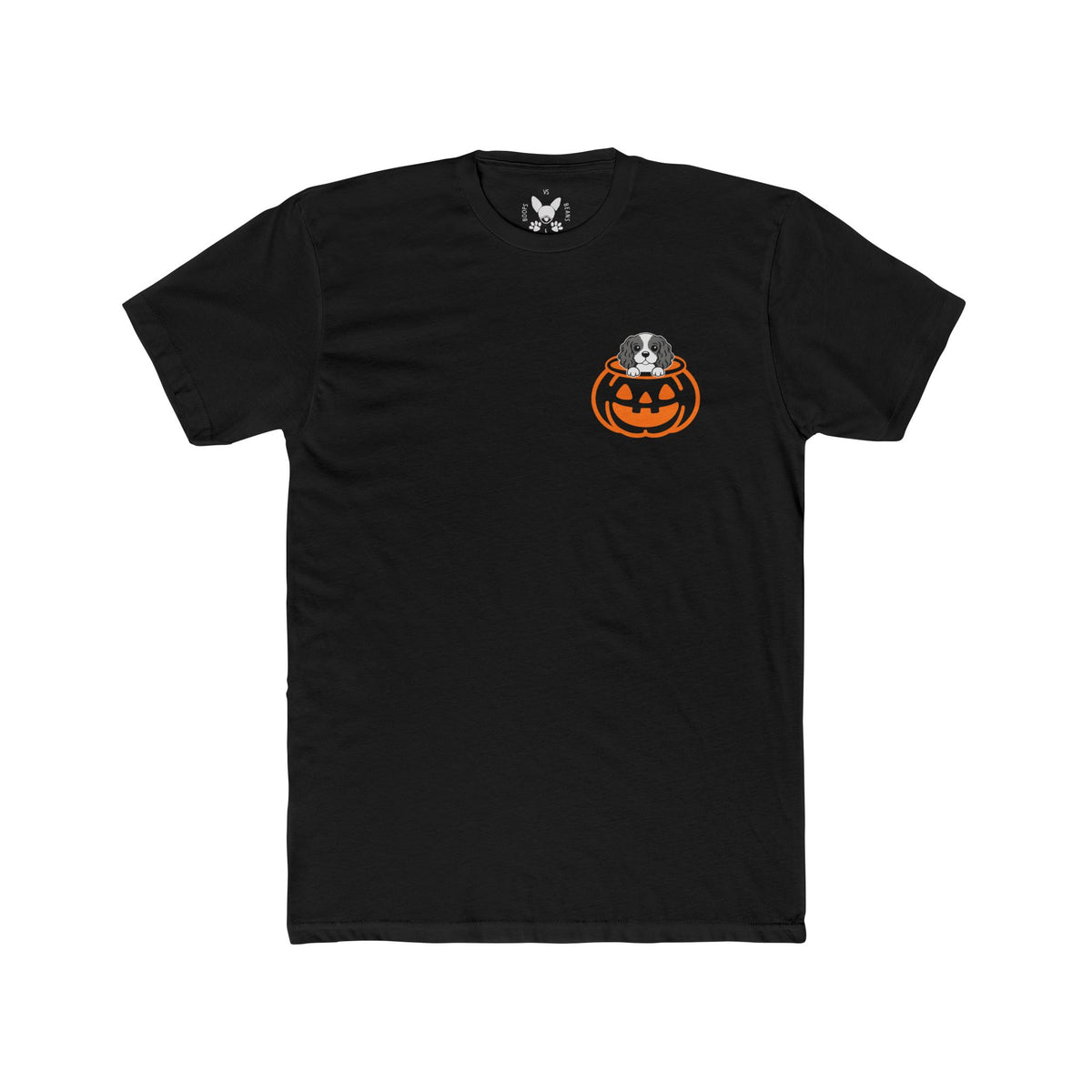 Cavalier King Charles Spaniel Halloween Pumpkin Pup Tees
