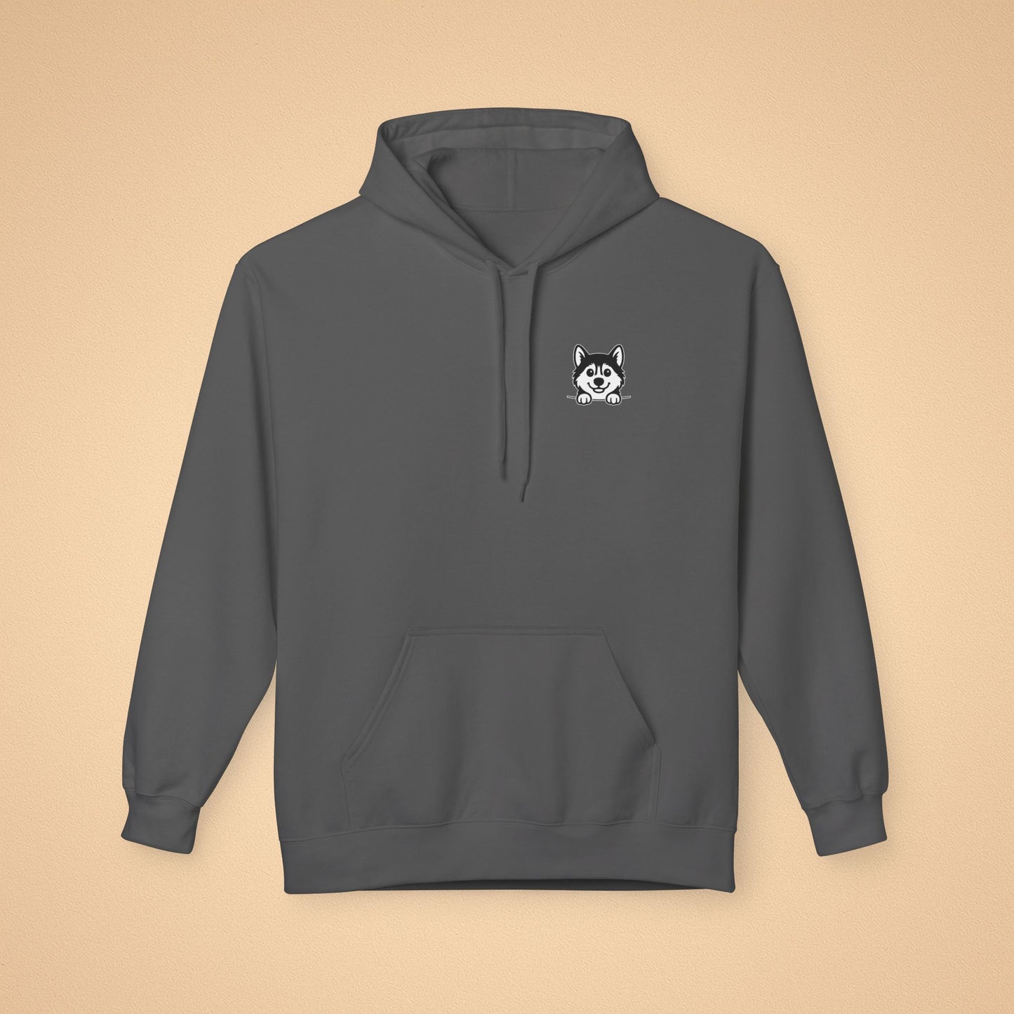 Siberian Husky Unisex Hoodie – Cozy Midweight Fleece