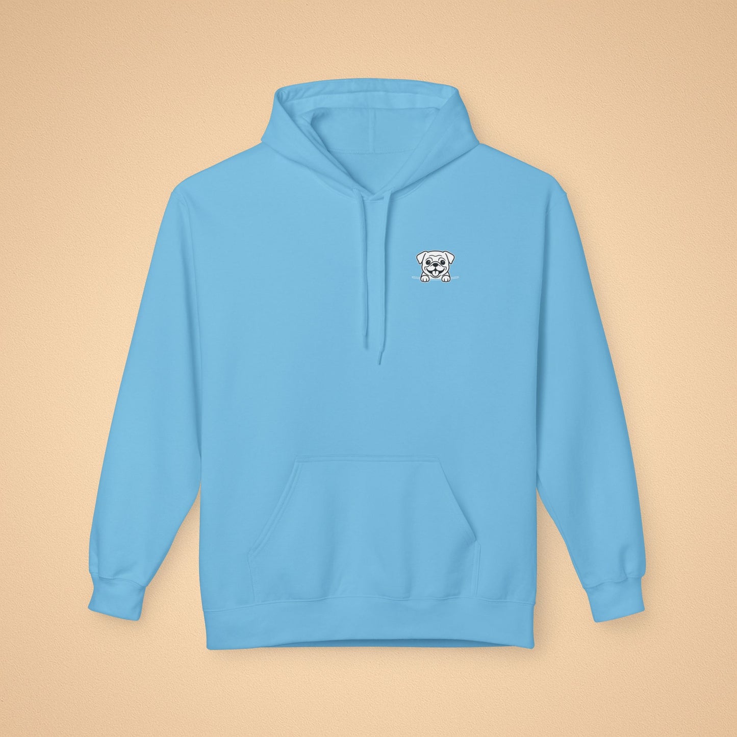 Pug Unisex Hoodie – Cozy Midweight Fleece