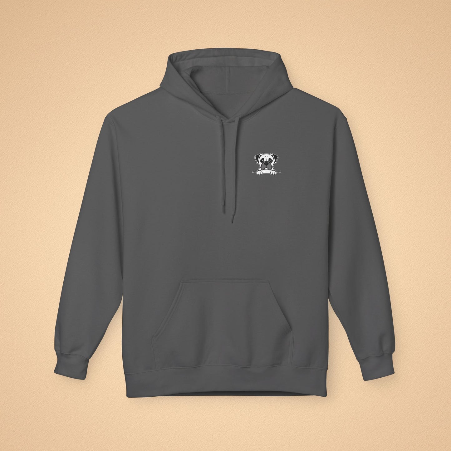 Boxer Unisex Hoodie – Cozy Midweight Fleece