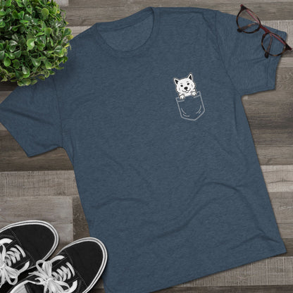 Akita Pocket-Print Tri-blend Tee