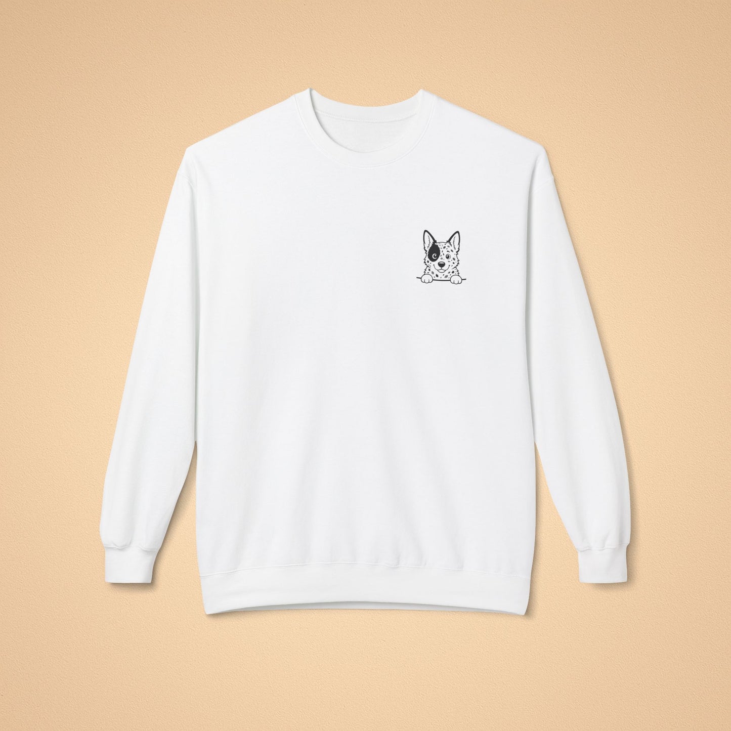 Australian Cattle Dog Crewneck Sweatshirt – Cozy Midweight Fleece
