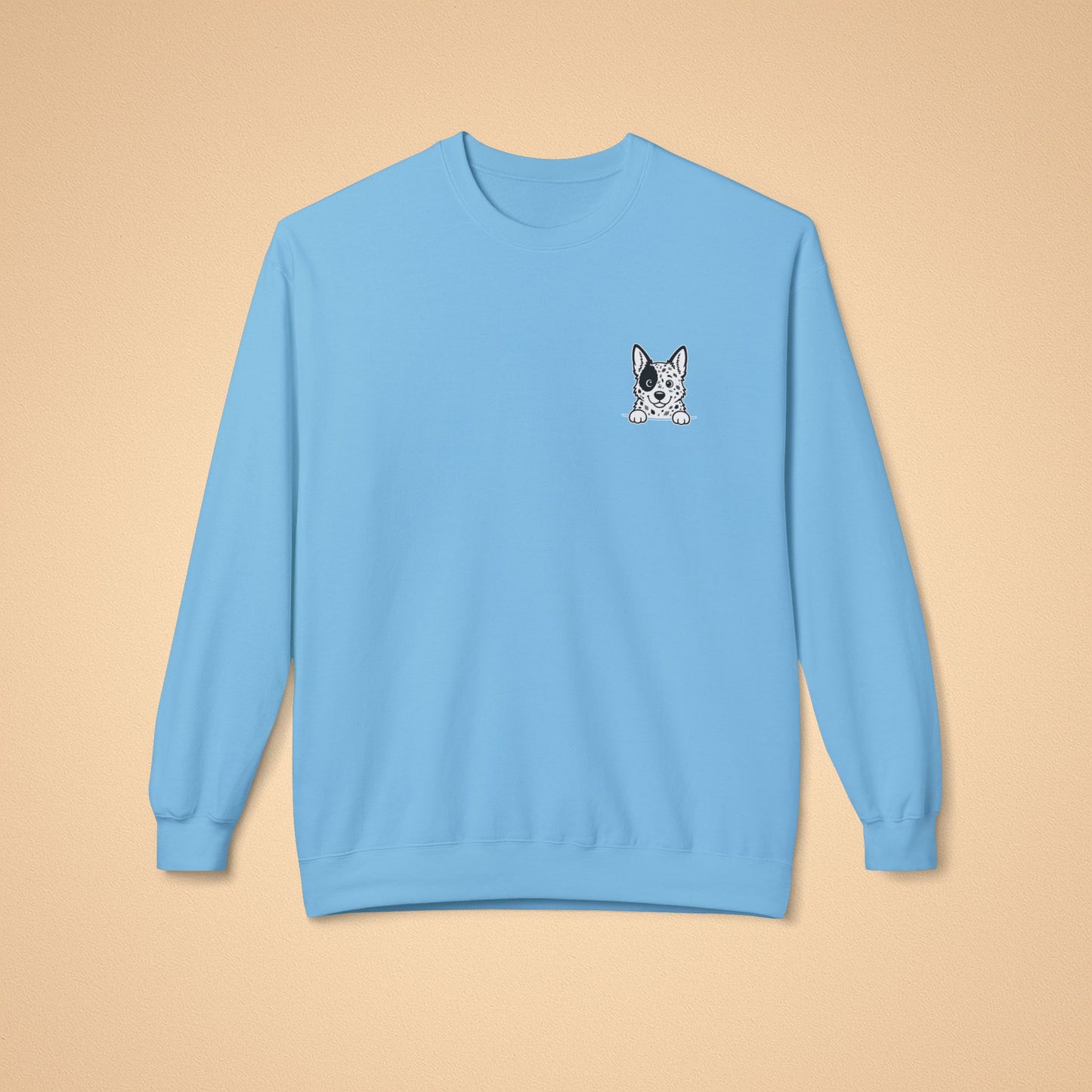 Australian Cattle Dog Crewneck Sweatshirt – Cozy Midweight Fleece