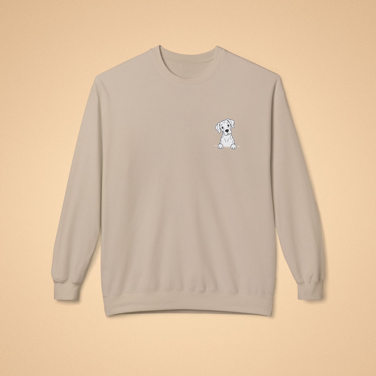 Great Dane (Harlequin) Crewneck Sweatshirt – Cozy Midweight Fleece