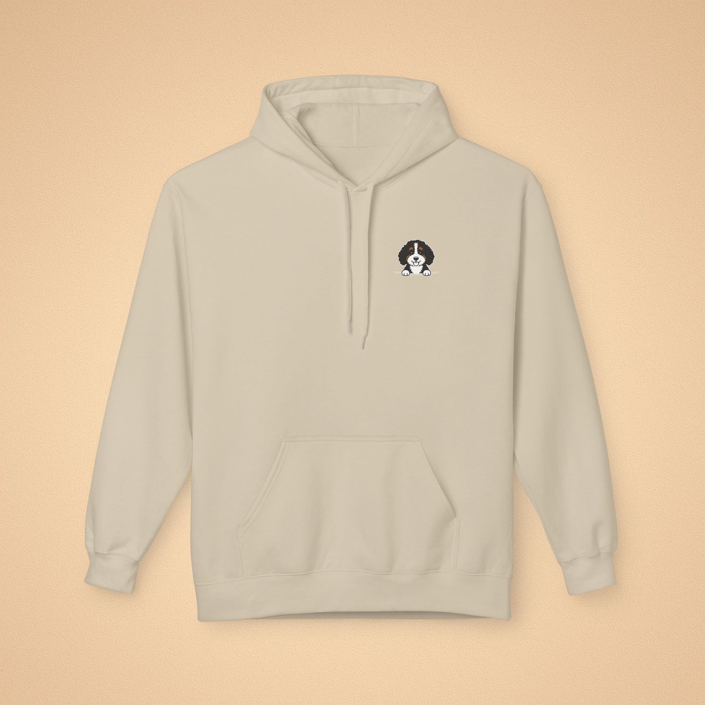 Bernedoodle Unisex Hoodie – Cozy Midweight Fleece