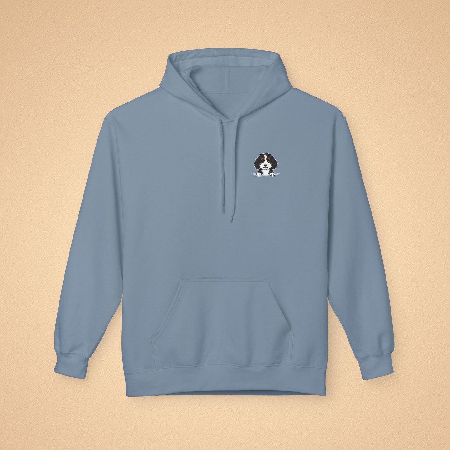 Bernedoodle Unisex Hoodie – Cozy Midweight Fleece