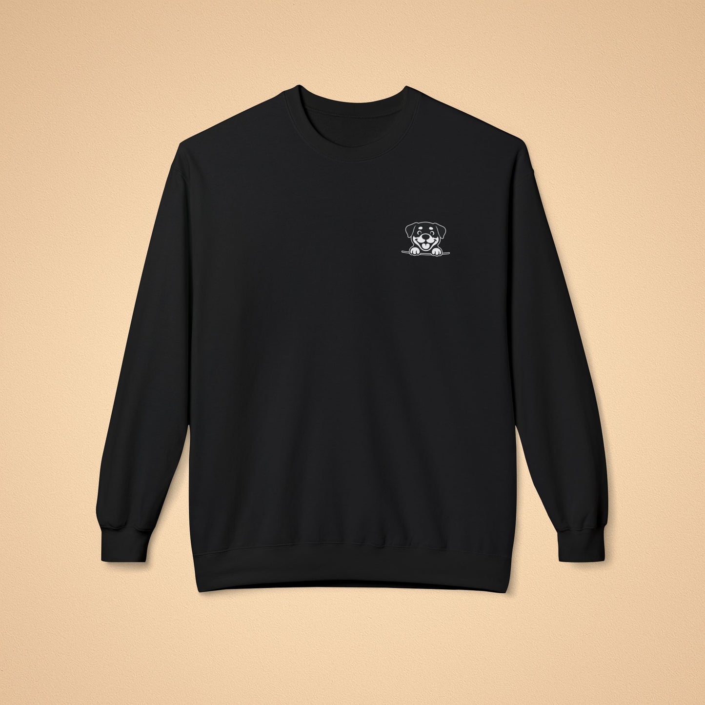 Rottweiler Crewneck Sweatshirt – Cozy Midweight Fleece