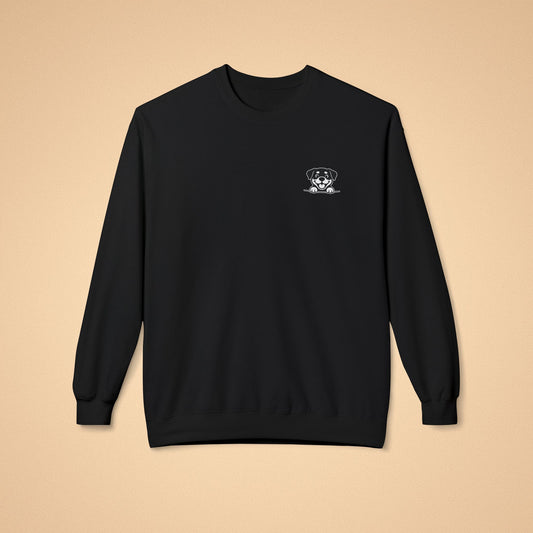 Rottweiler Crewneck Sweatshirt – Cozy Midweight Fleece