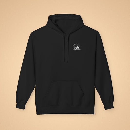 Rottweiler Unisex Hoodie – Cozy Midweight Fleece