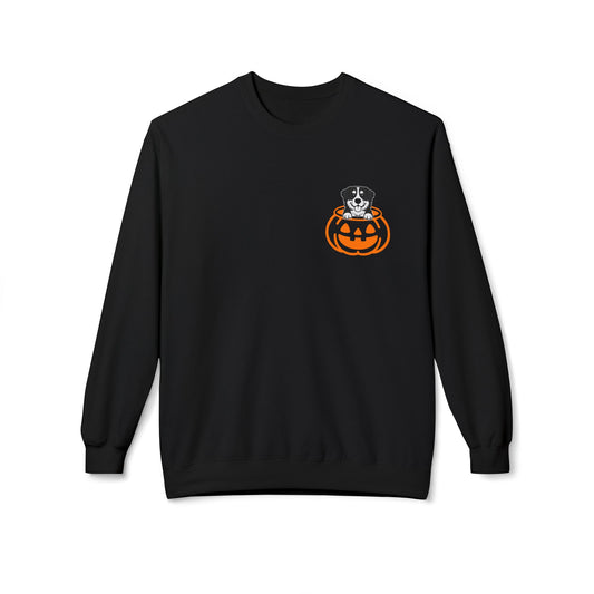 Halloween Pumpkin Pup - Bernese Mountain Dog - Crewneck Sweatshirt