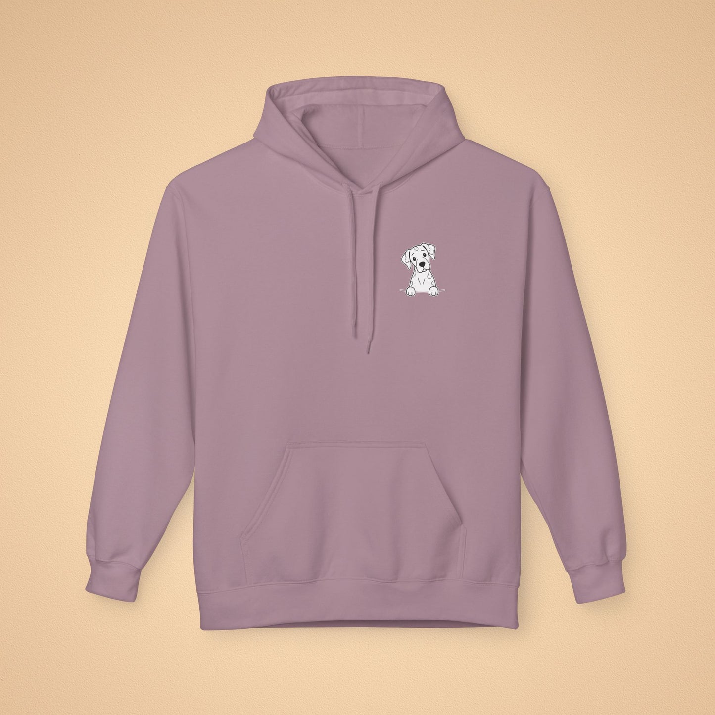 Great Dane (Harlequin) Unisex Hoodie – Cozy Midweight Fleece