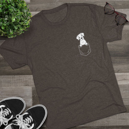 Great Dane Pocket-Print Tri-blend Tee