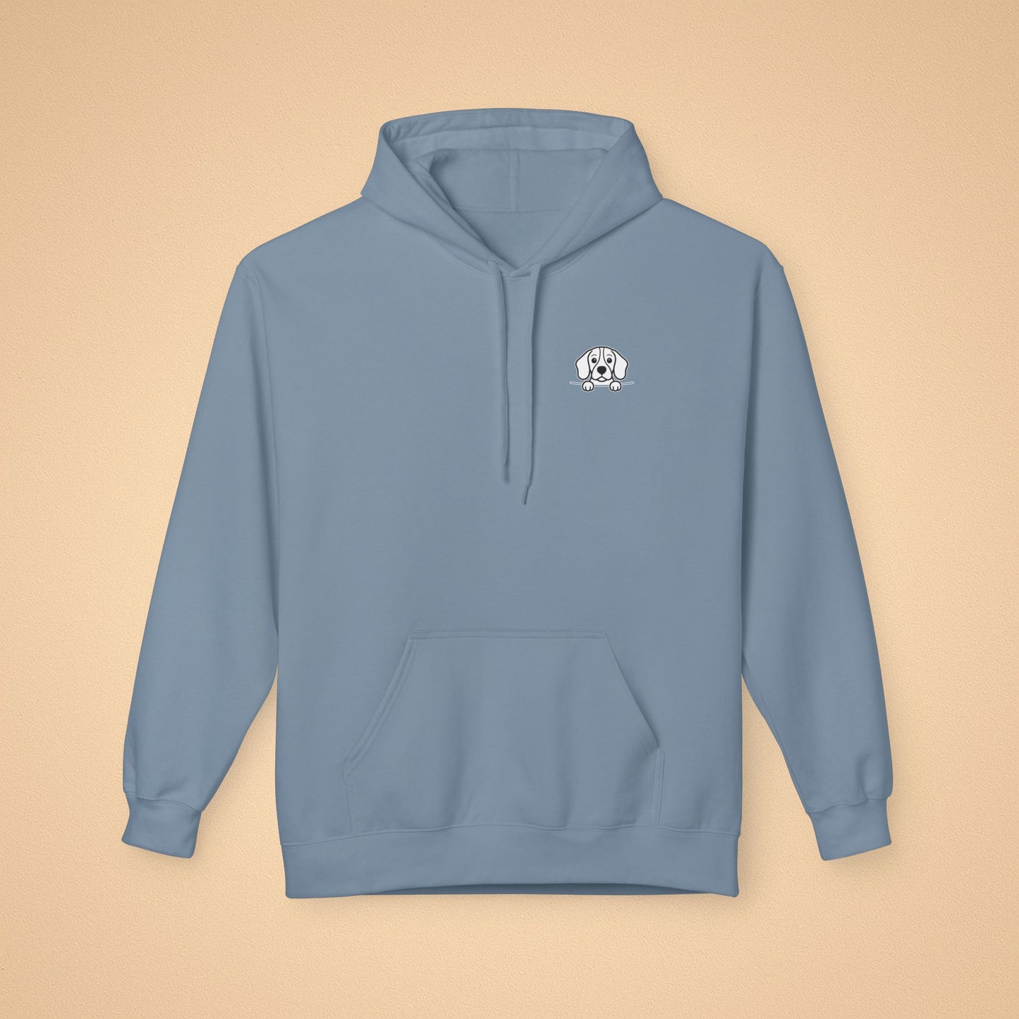 Beagle Unisex Hoodie – Cozy Midweight Fleece