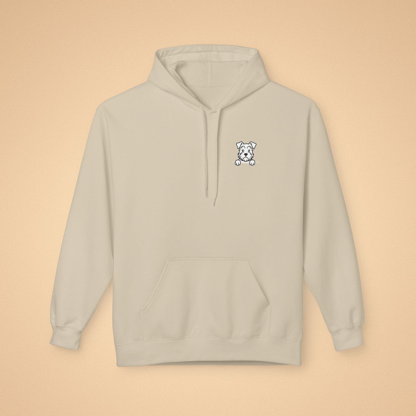 Schnauzer Unisex Hoodie – Cozy Midweight Fleece