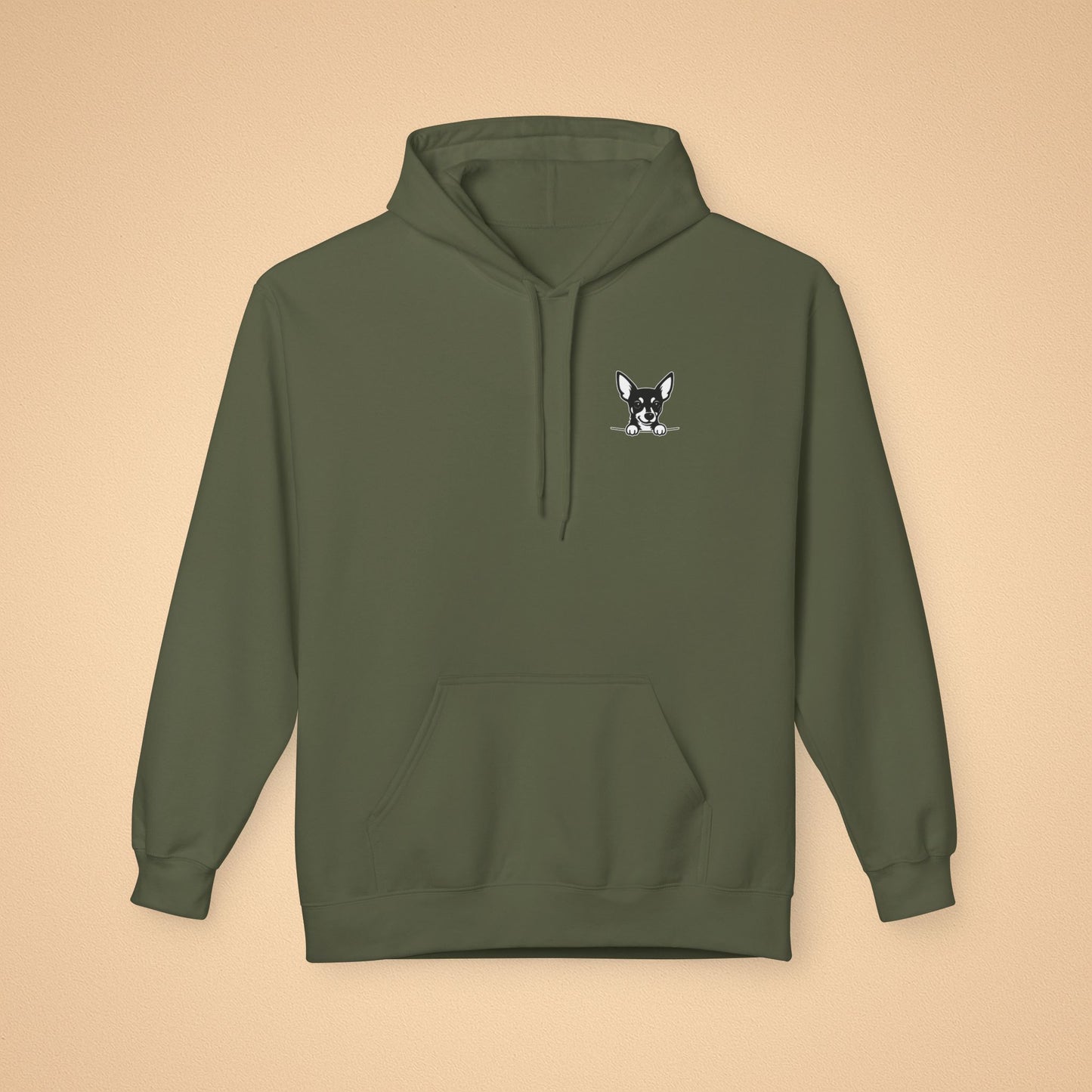 Miniature Pinscher (Min Pin) Unisex Hoodie – Cozy Midweight Fleece