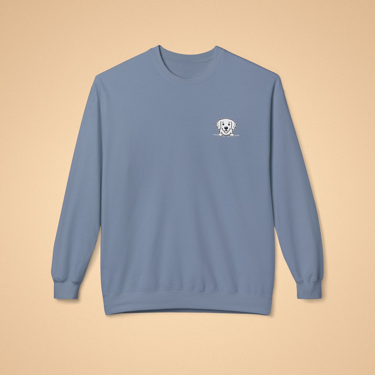 Golden Retriever Crewneck Sweatshirt – Cozy Midweight Fleece