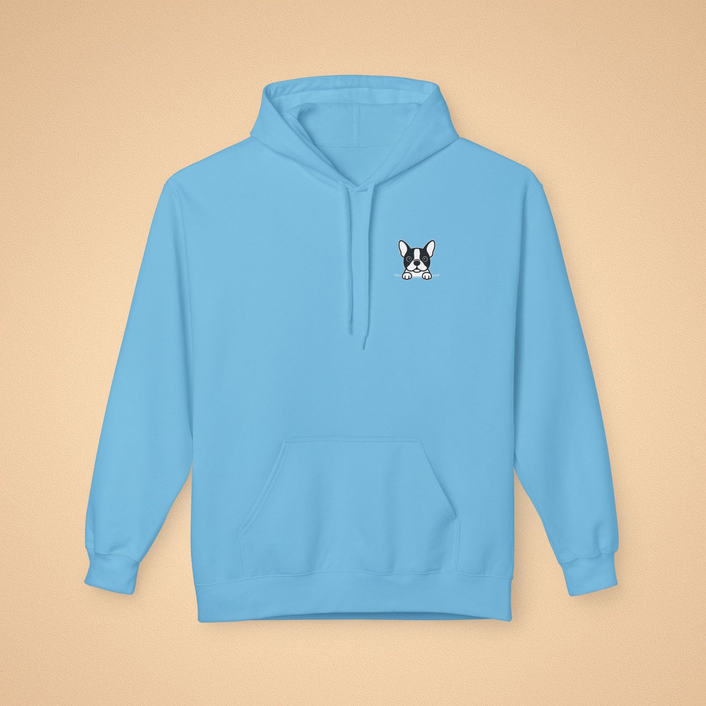 Boston Terrier Unisex Hoodie – Cozy Midweight Fleece