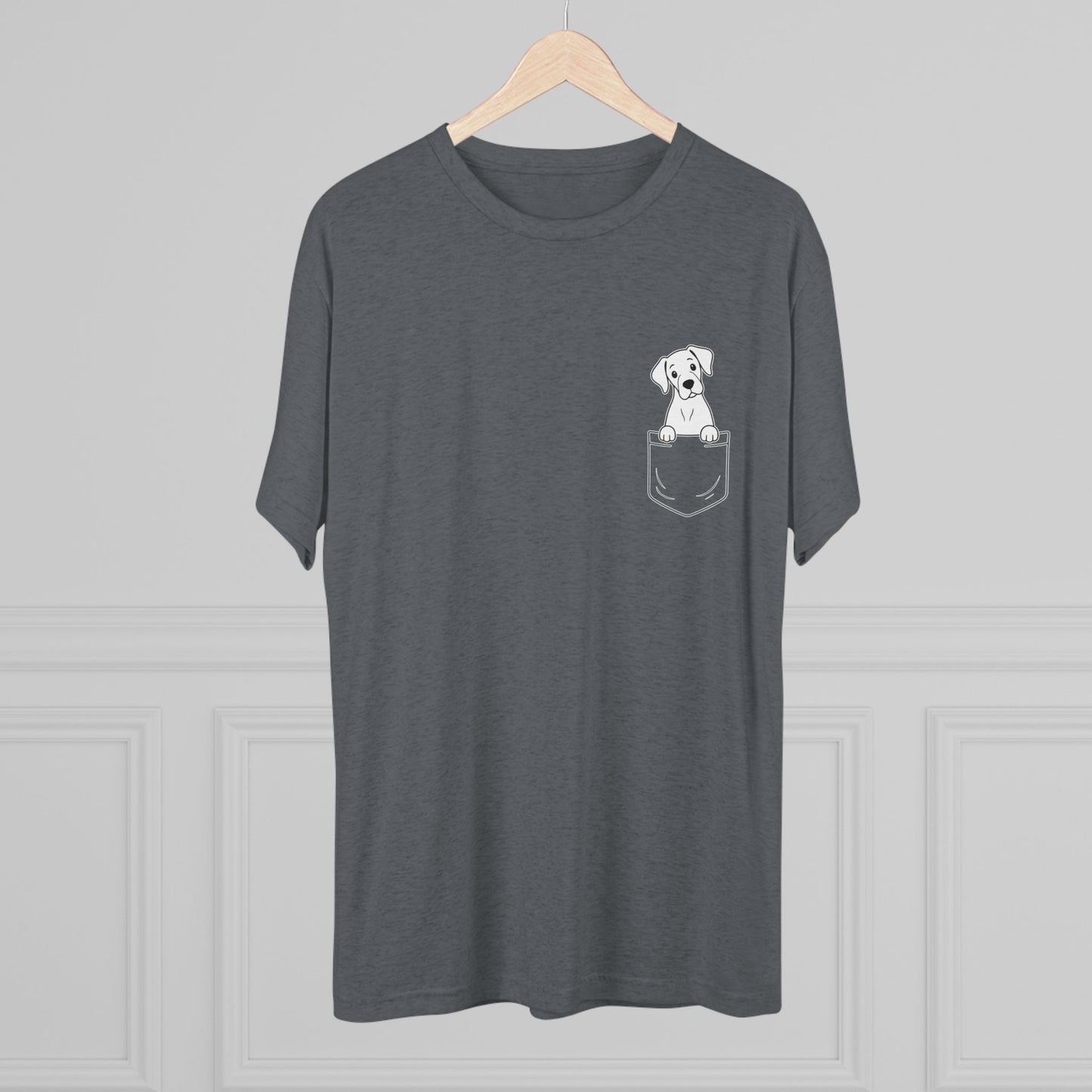 Great Dane Pocket-Print Tri-blend Tee
