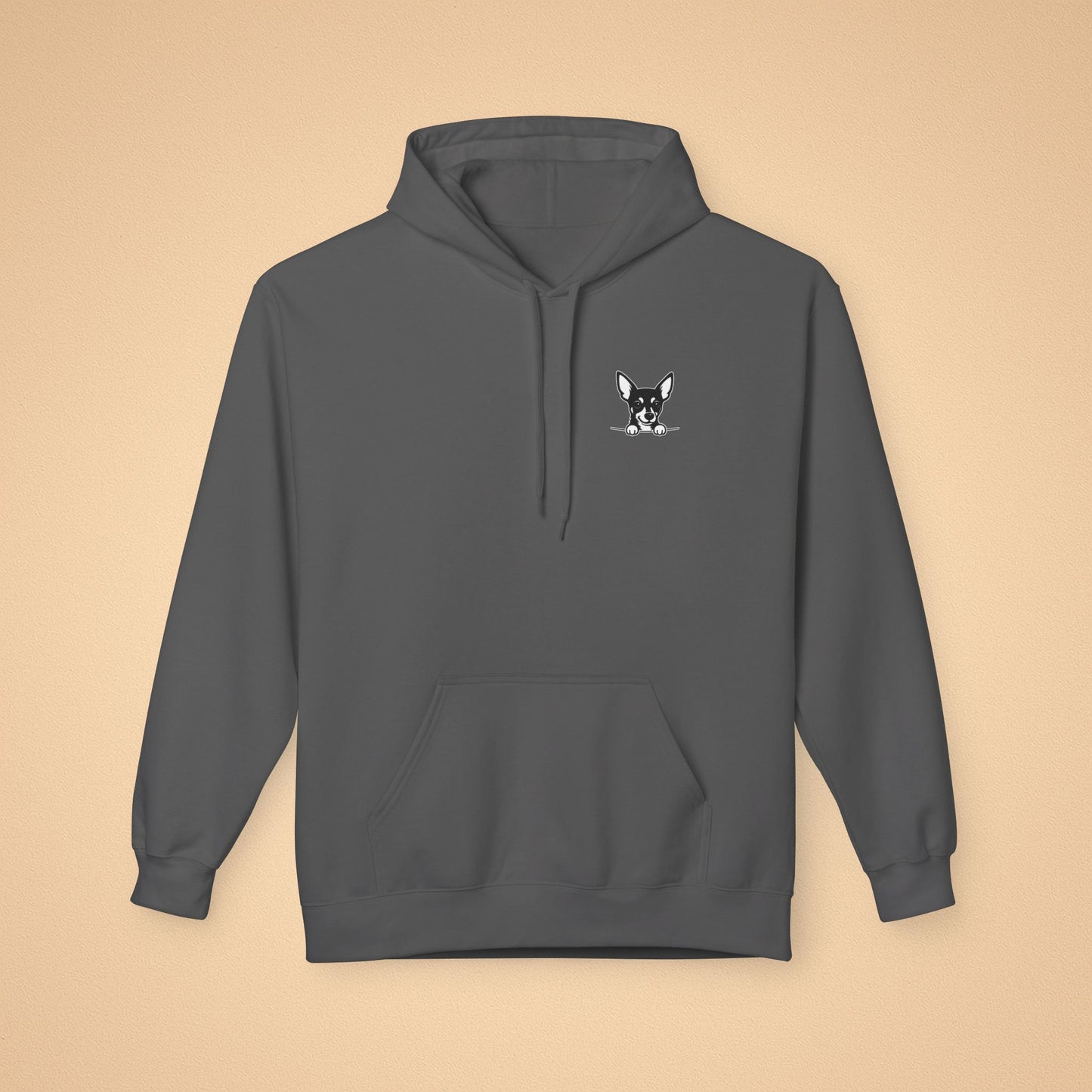 Miniature Pinscher (Min Pin) Unisex Hoodie – Cozy Midweight Fleece