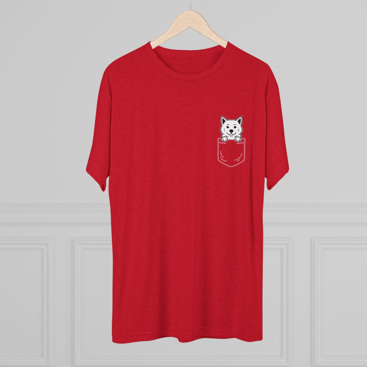 Akita Pocket-Print Tri-blend Tee