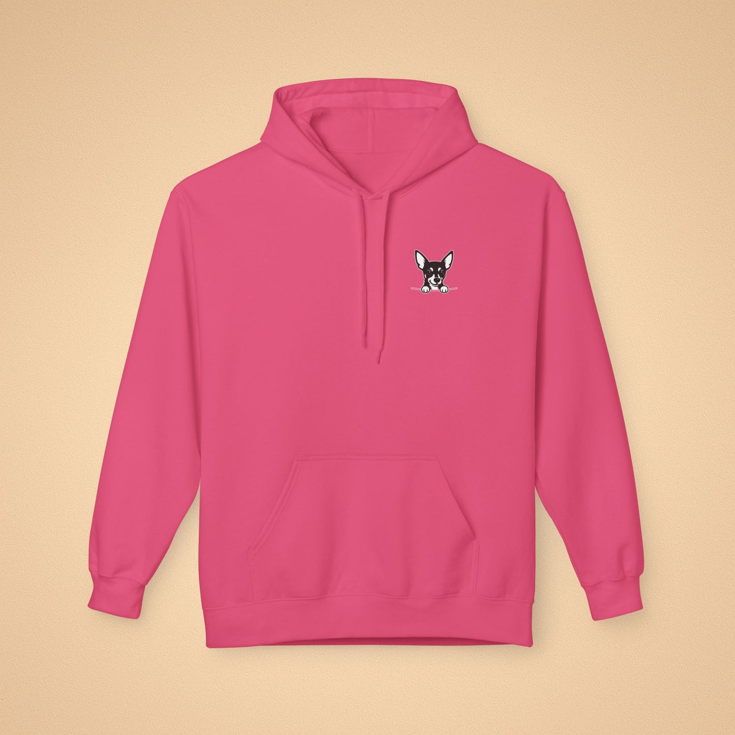 Miniature Pinscher (Min Pin) Unisex Hoodie – Cozy Midweight Fleece