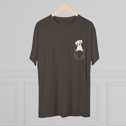 Great Dane Pocket-Print Tri-blend Tee