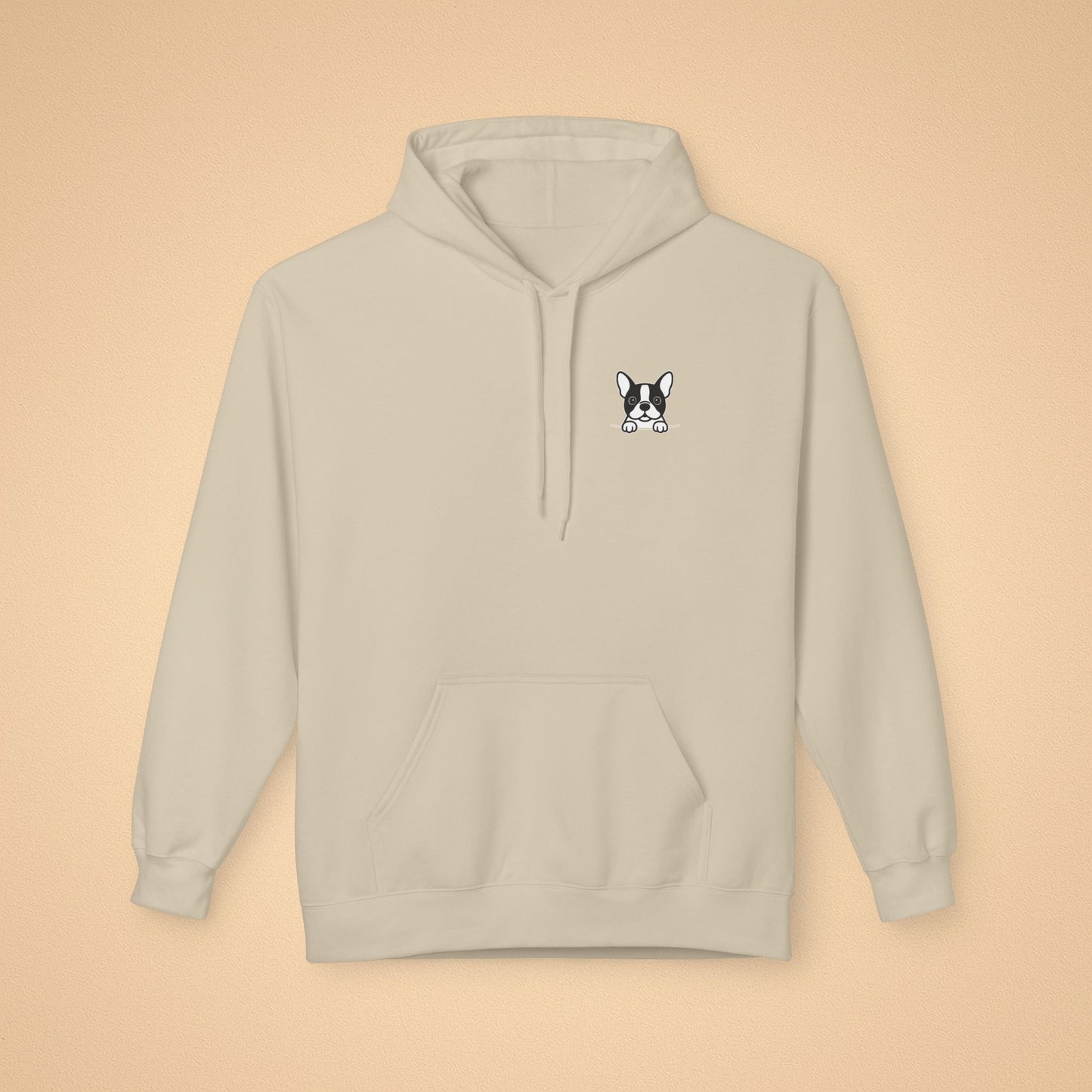 Boston Terrier Unisex Hoodie – Cozy Midweight Fleece