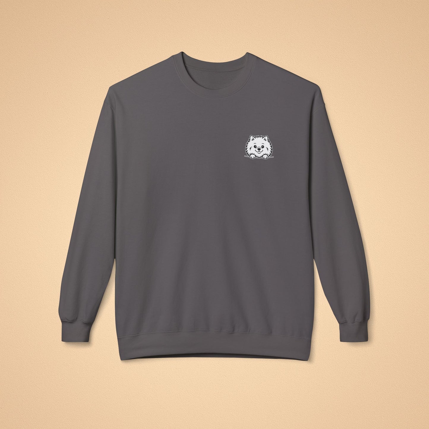 Pomeranian Crewneck Sweatshirt – Cozy Midweight Fleece