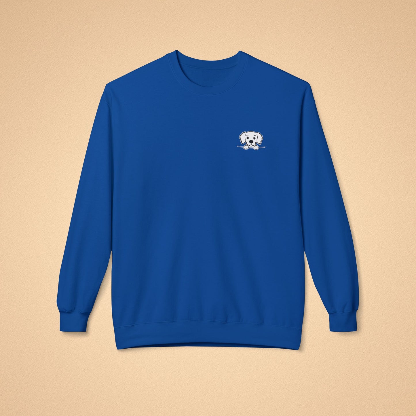 Long Haired Dachshund Crewneck Sweatshirt – Cozy Midweight Fleece