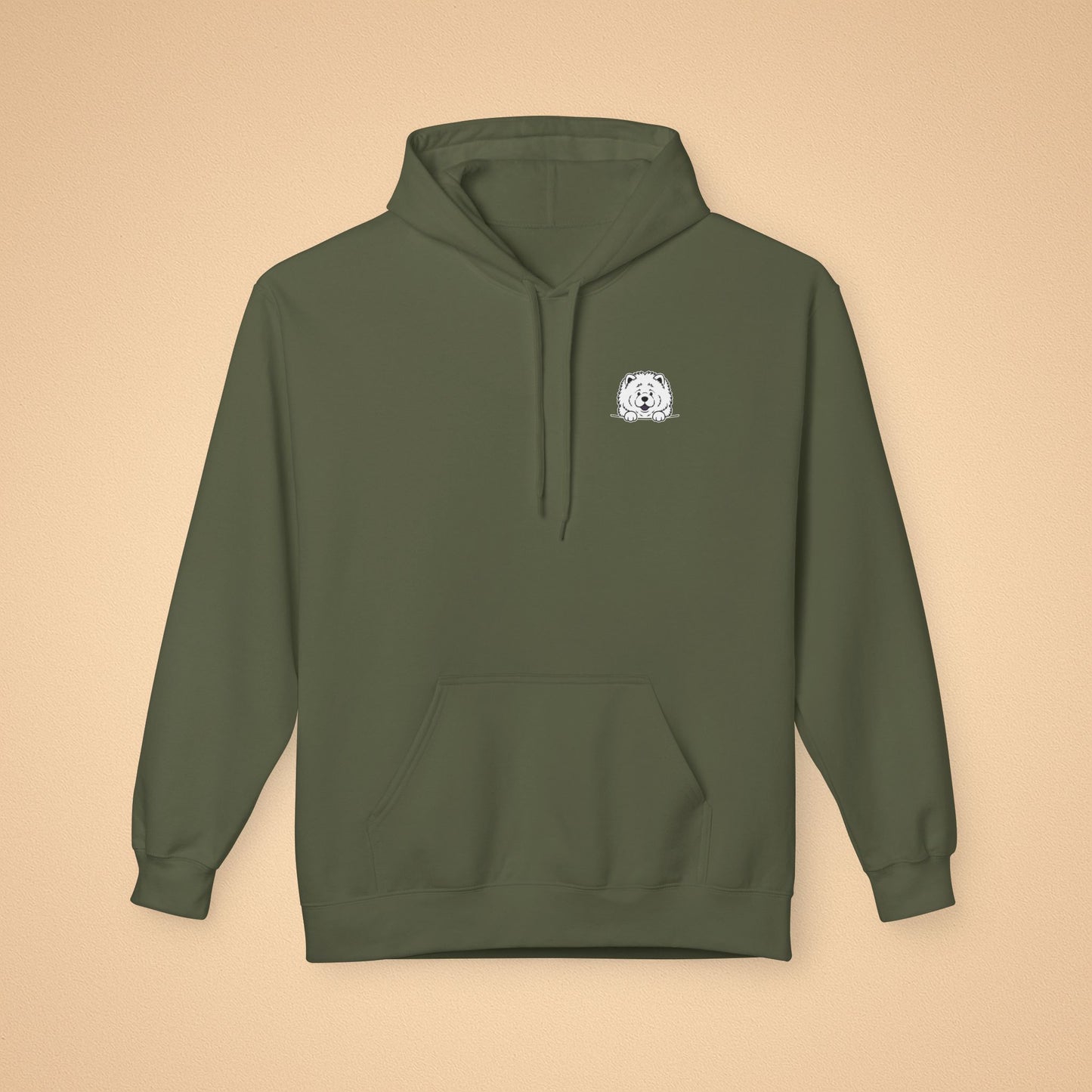 Chow Chow Unisex Hoodie – Cozy Midweight Fleece