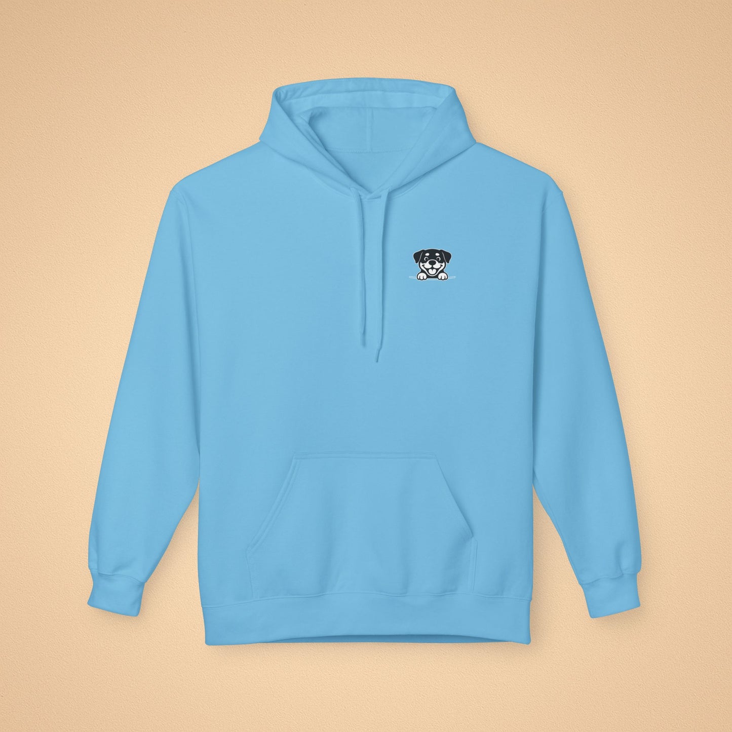 Rottweiler Unisex Hoodie – Cozy Midweight Fleece